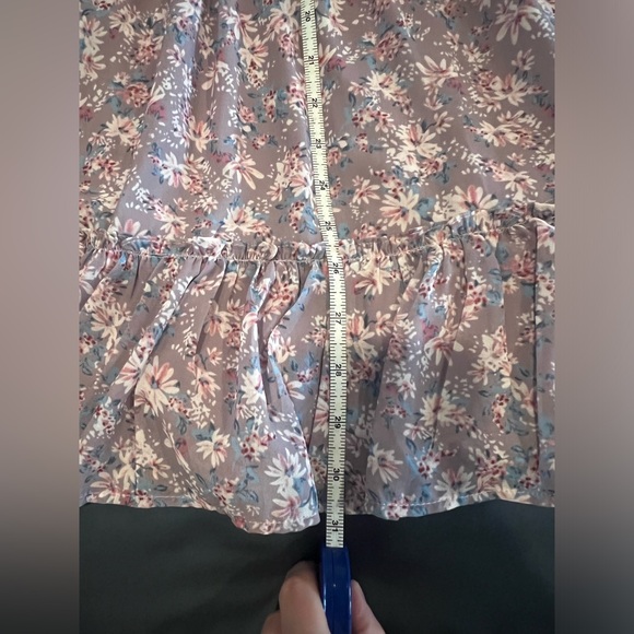 NWOT - Melrose and Market Floral Faux Wrap Mini Dress - Picture 11 of 12